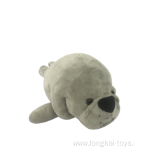 Plush Sea Manatee Gray Toy